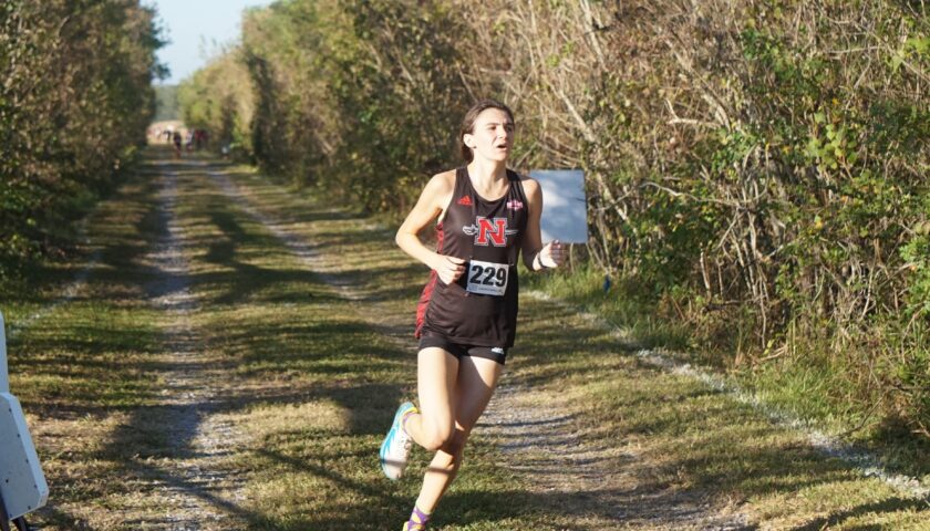 Thumbnail for Nicholls cross country women’s team wins home meet for first time in history