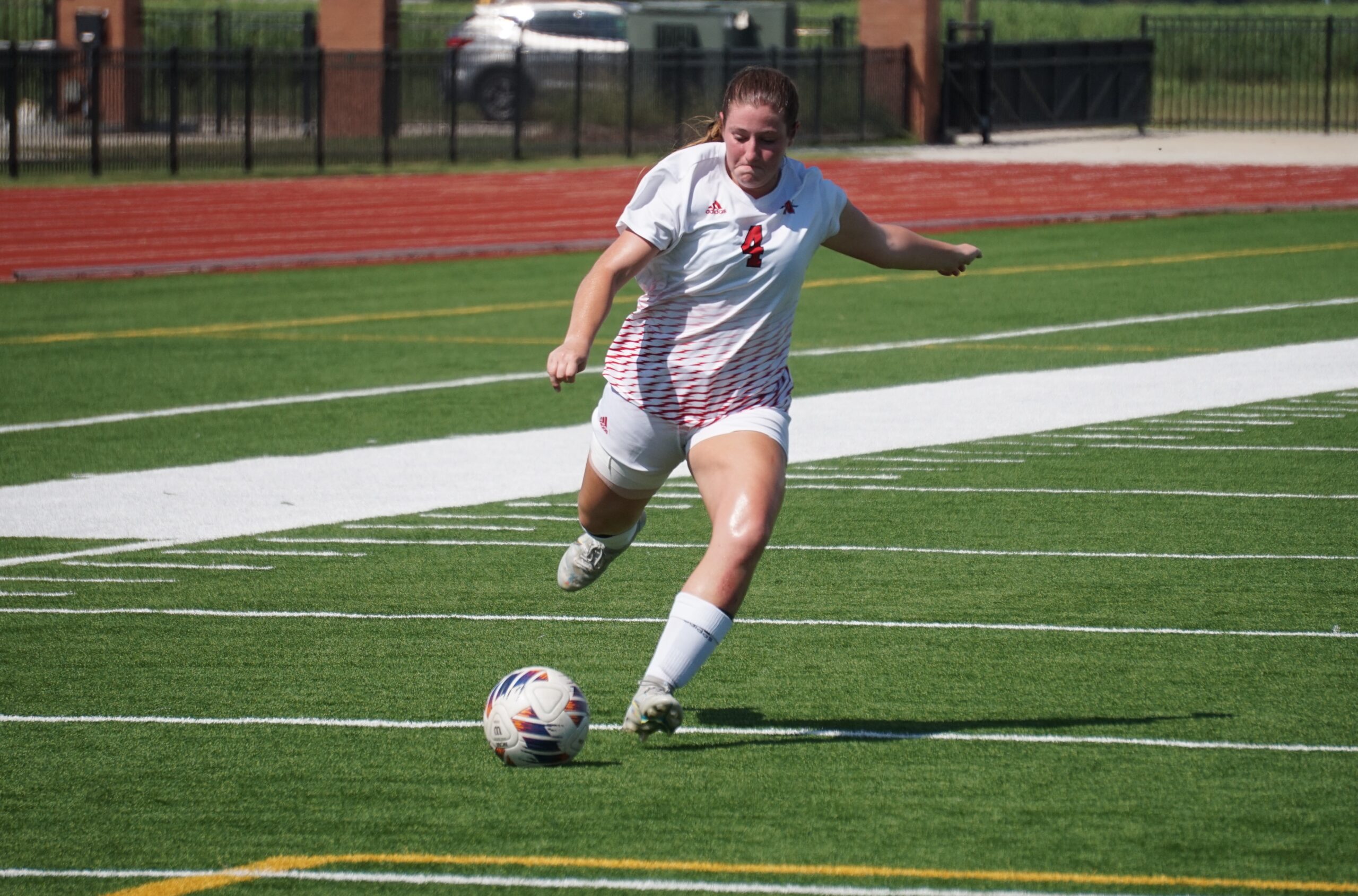 Thumbnail for Lady Colonels rain down for four goals on Texas Southern for first win of the season