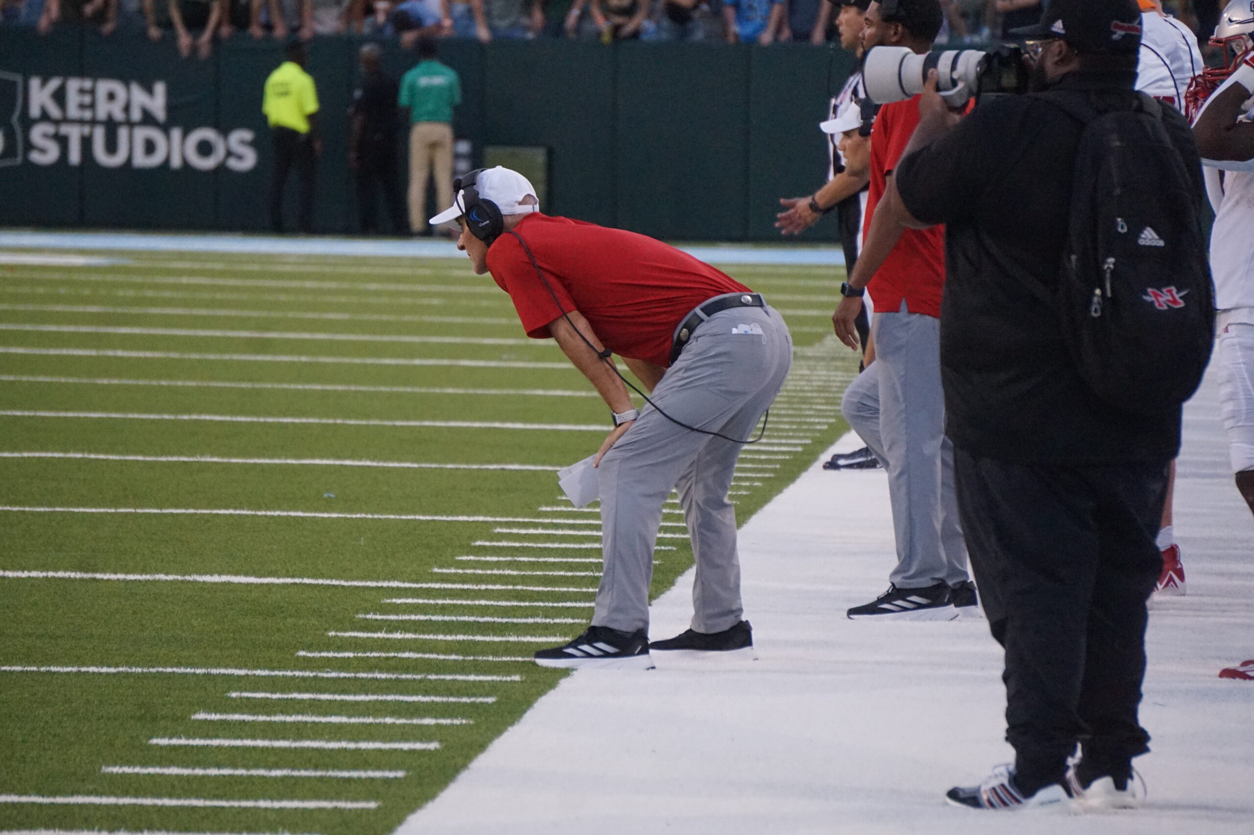 Thumbnail for Nicholls center Roussel perfectly fits mold of Colonels football player