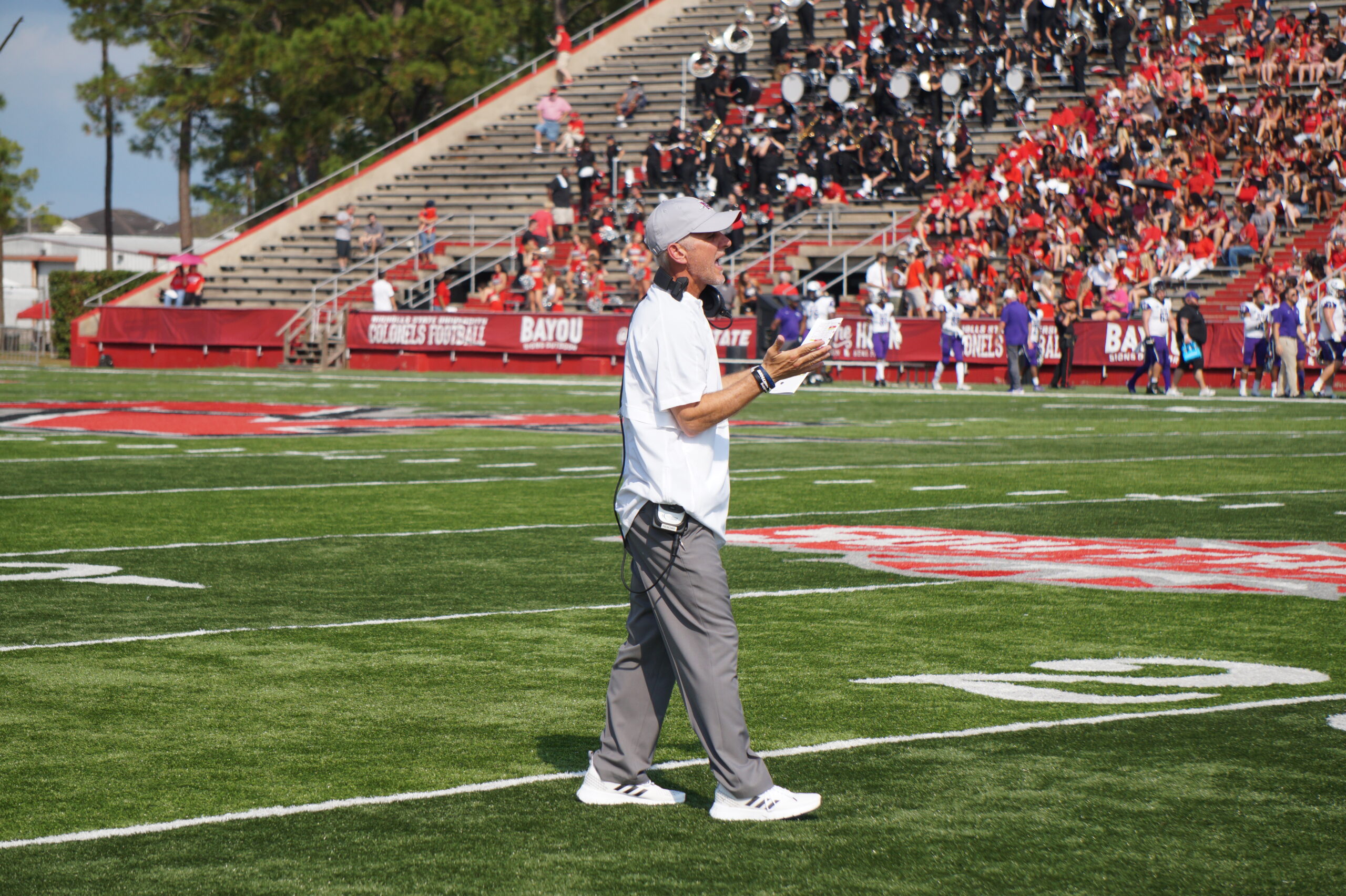 Thumbnail for McQuaide learns about speed of Division I level in debut as Nicholls quarterback