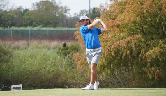 Thumbnail for HCU’s Pawlak holds individual lead; Colonels in the mix at LaTour Intercollegiate tourney