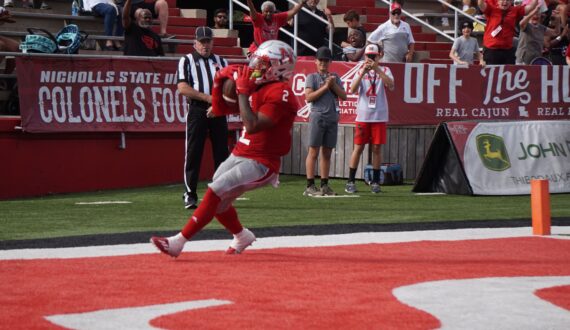 Thumbnail for Injury means Nicholls will face back-up quarterback in game against Redhawks