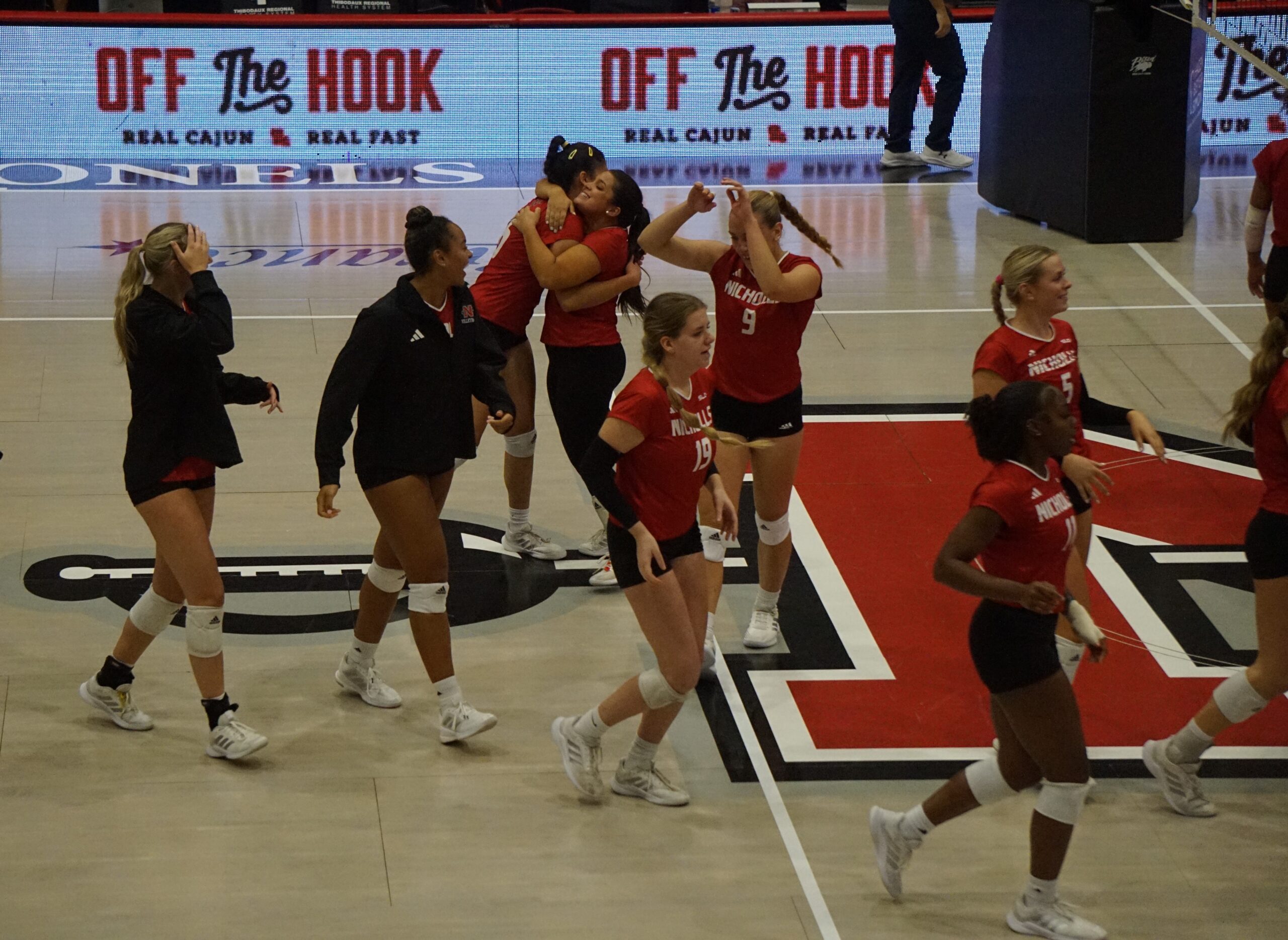 Thumbnail for Nicholls volleyball team captures first SLC win with triumph over Texas A&M-Commerce