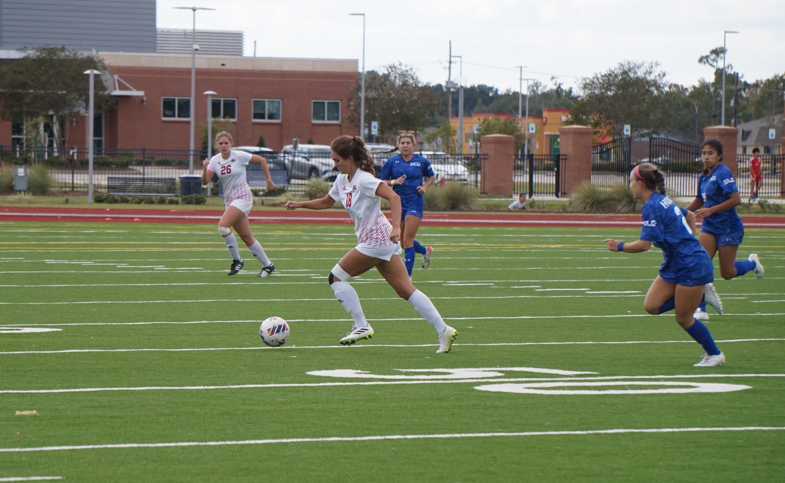 Thumbnail for Nicholls says farewell to pair of soccer players in season finale versus Demons