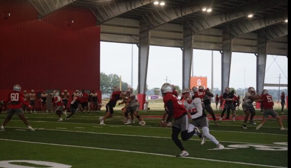 Thumbnail for New covered facility means no rain on parade of newly crowned SLC champion Colonels