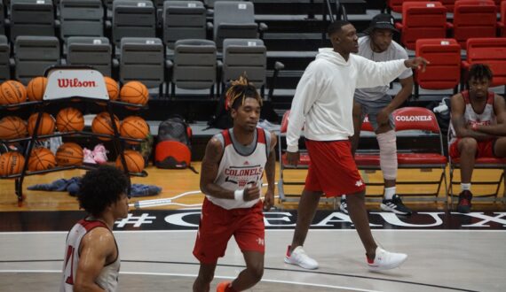 Thumbnail for Saddler, new-look Colonels tip off 2023-24 season on road against Tulane Green Wave