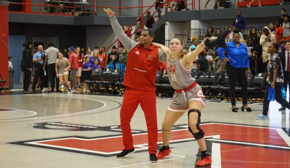 Thumbnail for Several freshmen  give Nicholls volleyball hope for future following trying season