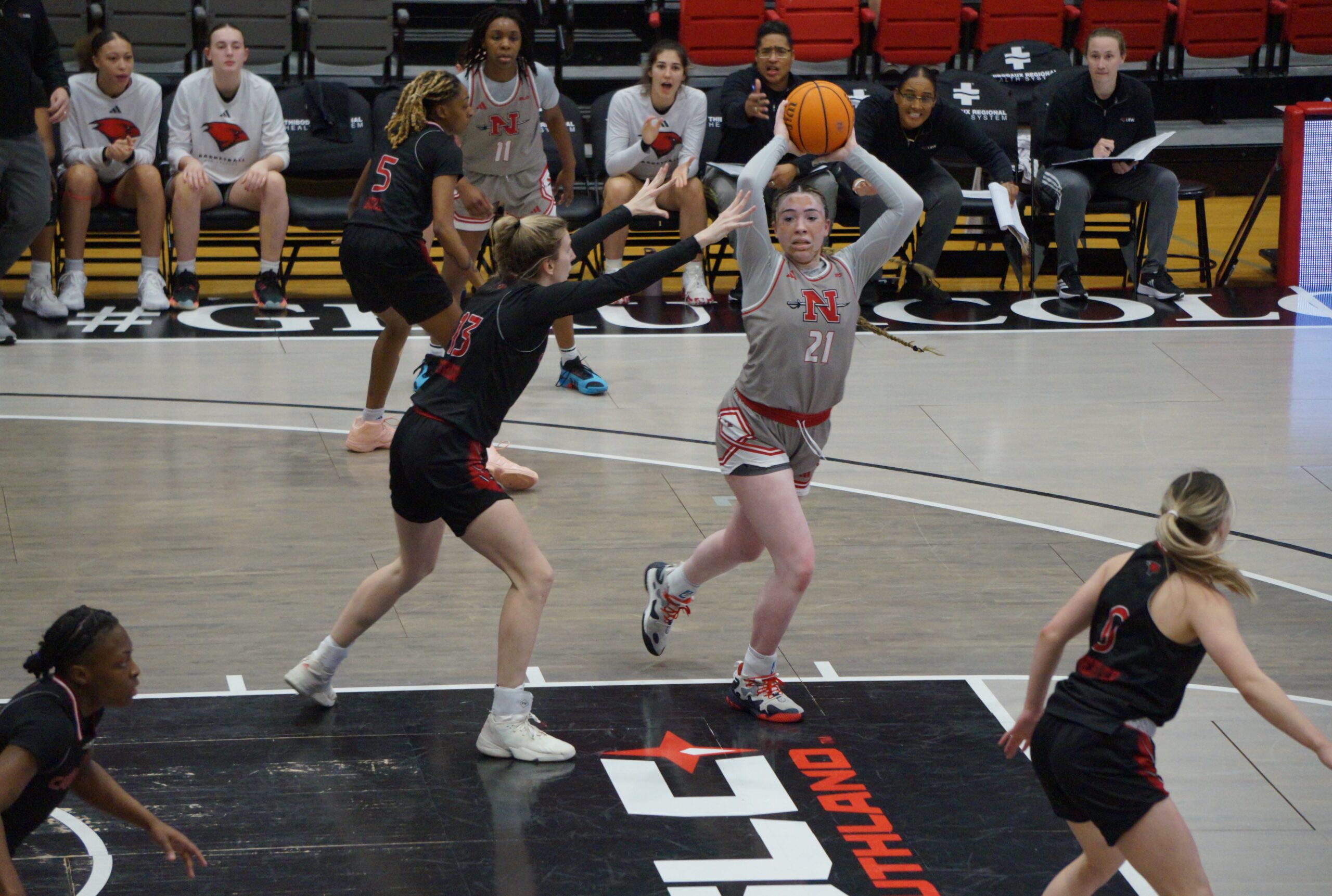 Thumbnail for Nicholls women’s tennis team serves up start of SLC play by hosting Lamar