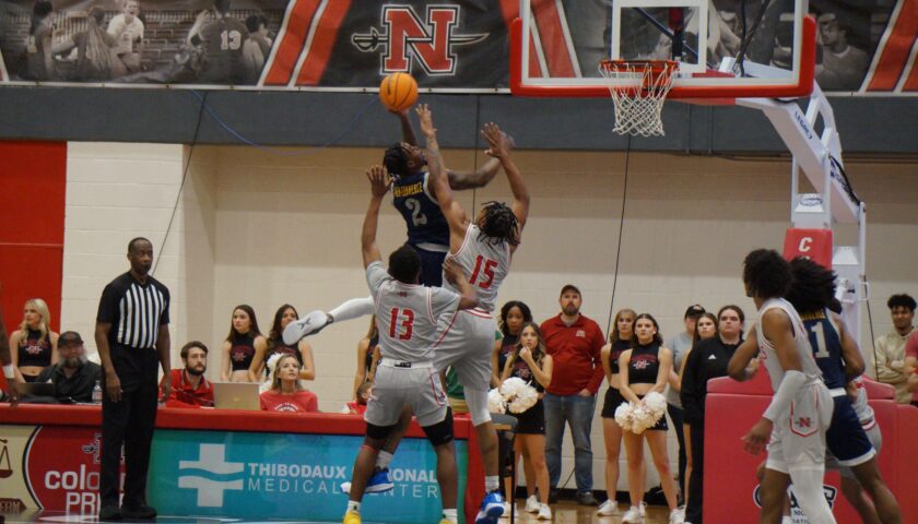 Thumbnail for Nicholls men face Texas A&M-Commerce in first game of SLC tourney