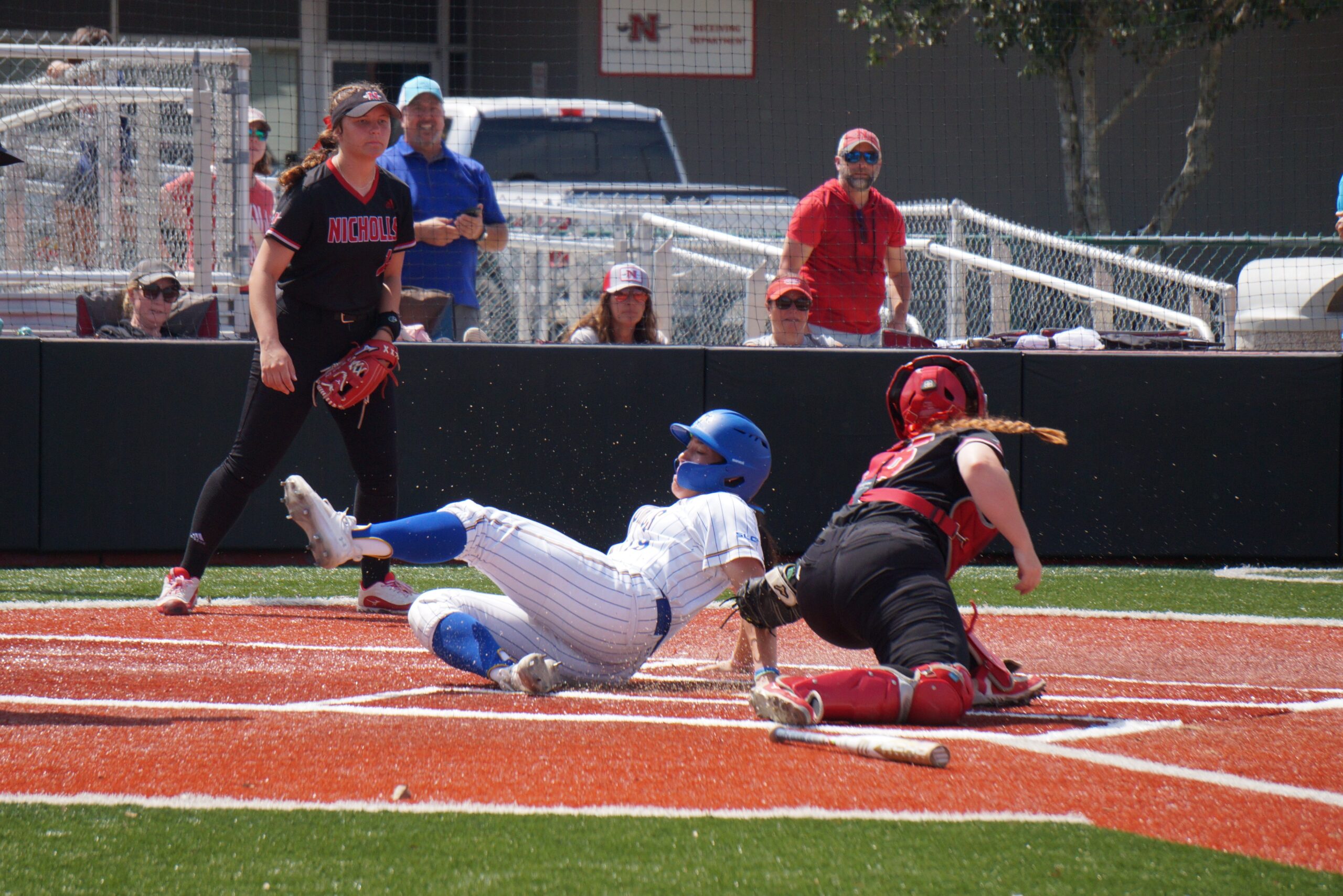 Thumbnail for Nicholls softball team held to one hit in 2-0 loss to close out series with McNeese