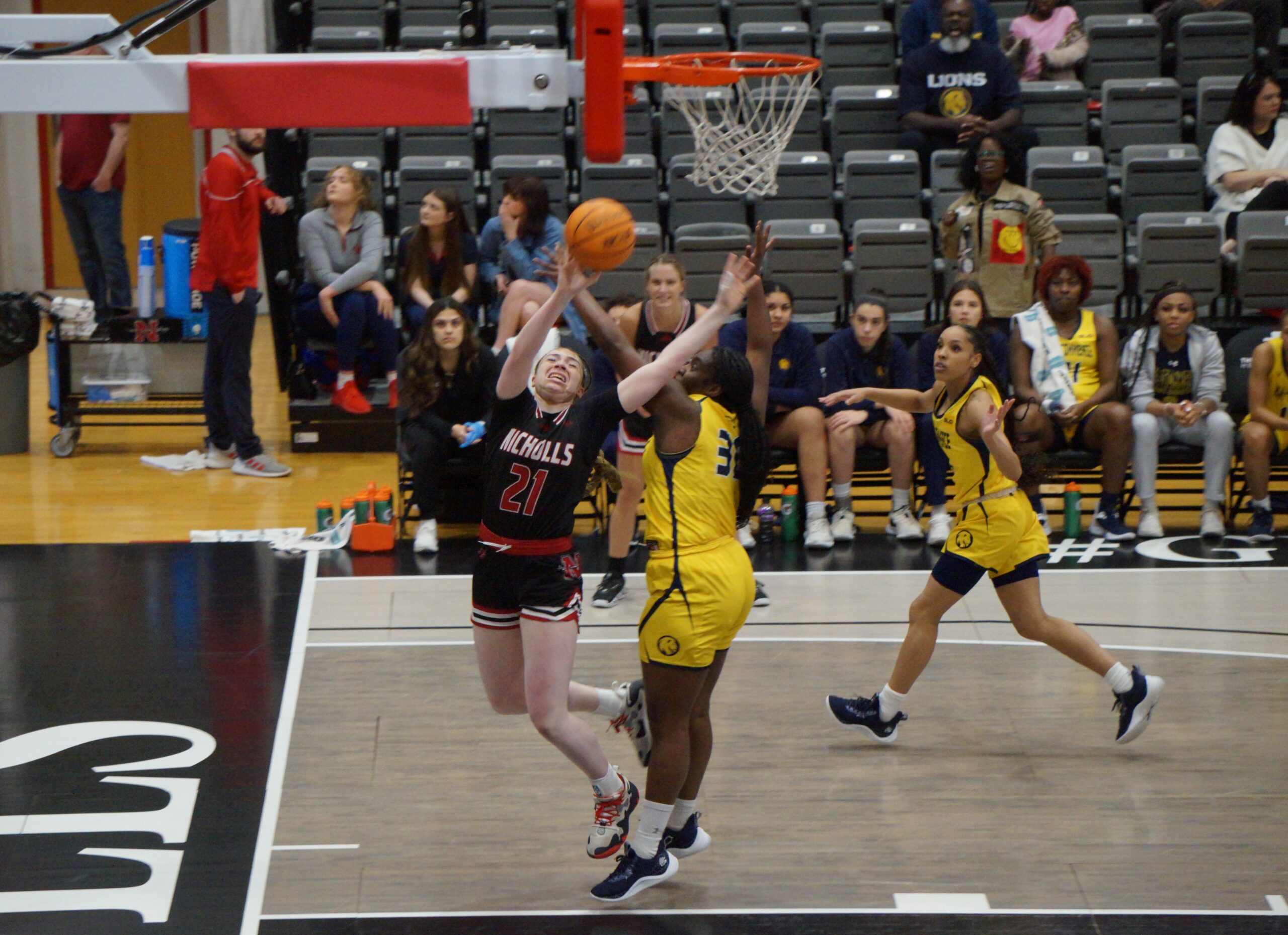 Thumbnail for Nicholls women’s basketball team falls in regular-season finale heading into SLC tourney