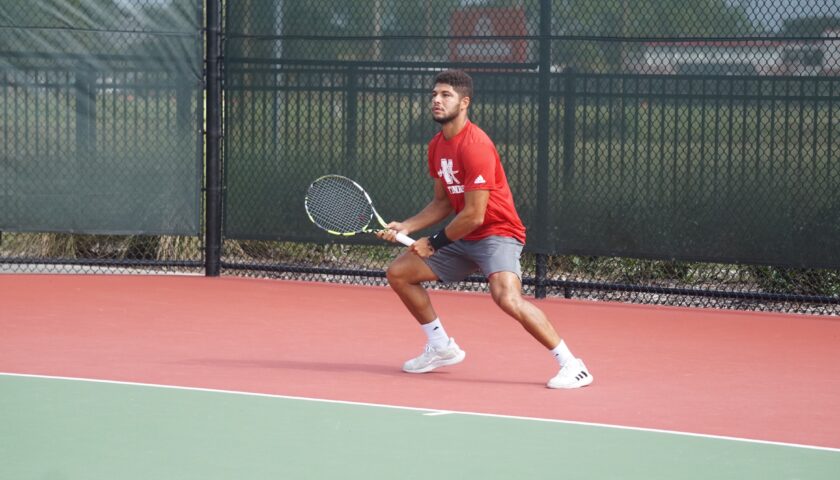 Thumbnail for Nicholls men’s tennis team makes it three-in-a-row with dominating win at Alcorn State