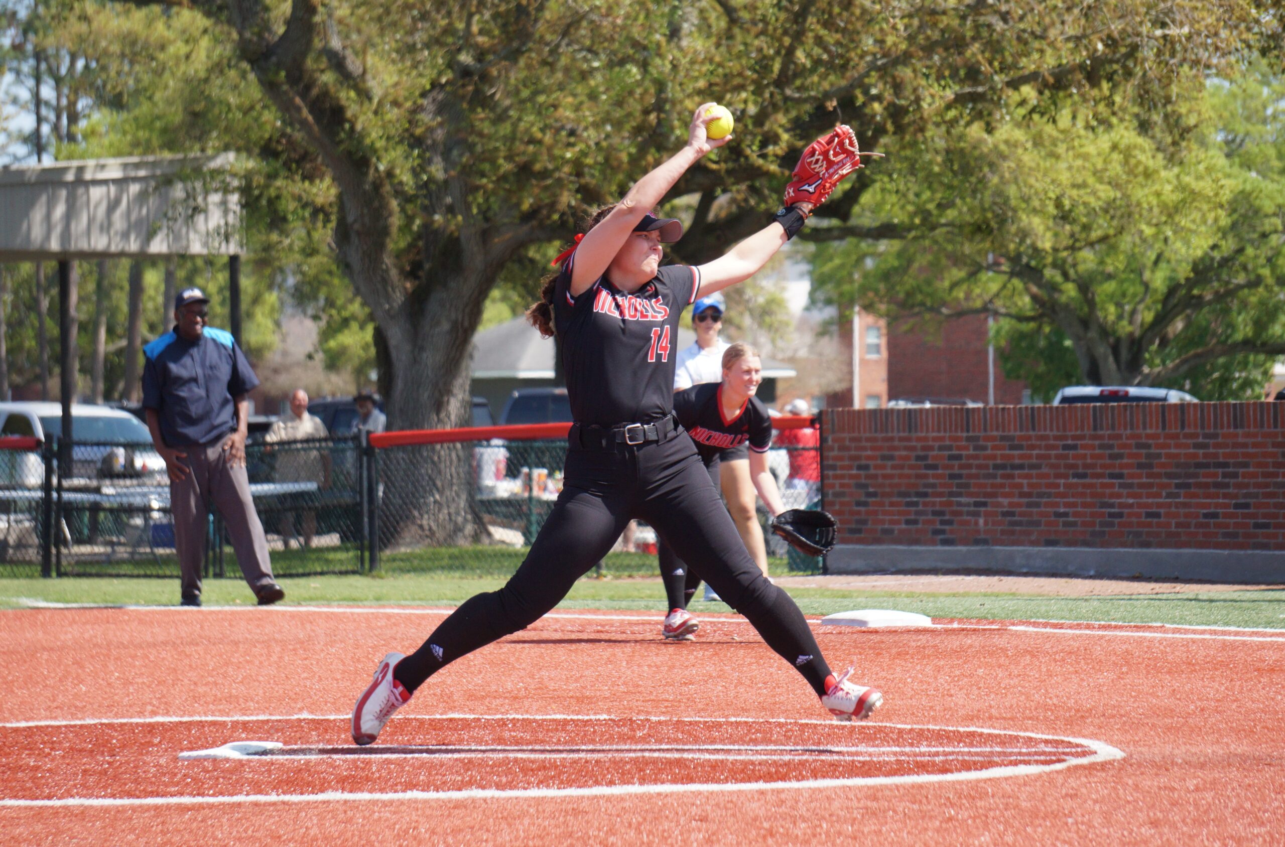 Thumbnail for Nicholls softball team goes into home series against Commerce with pitching back on track