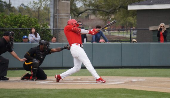 Thumbnail for Colonels play at Houston before returning home with top spot in SLC on the line versus Lamar