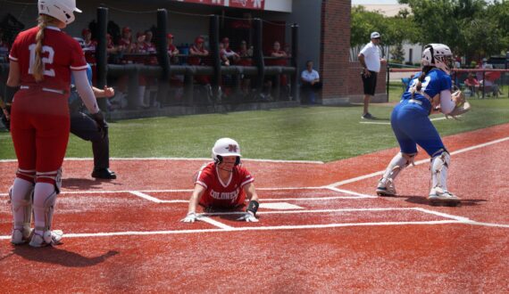 Thumbnail for Rutherford homer, McNeill shutout lead Nicholls softball team to 2-0 series-opening win
