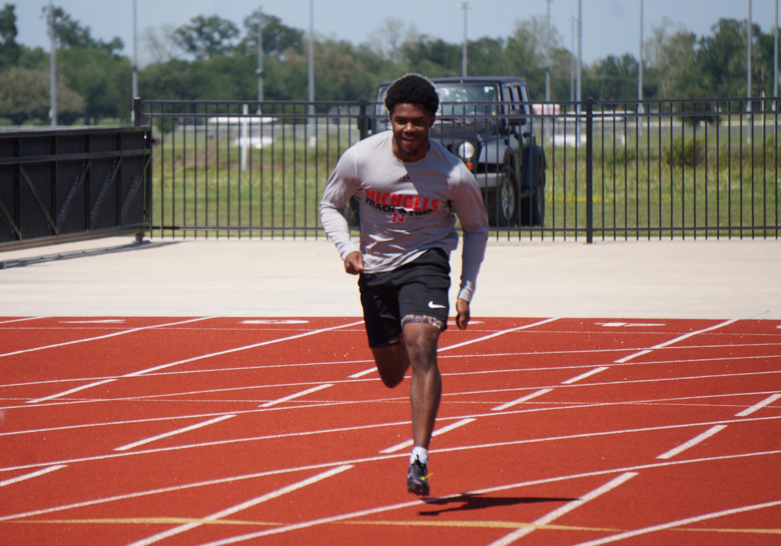 Thumbnail for Several Nicholls athletes manage to score points in SLC track championship to end season